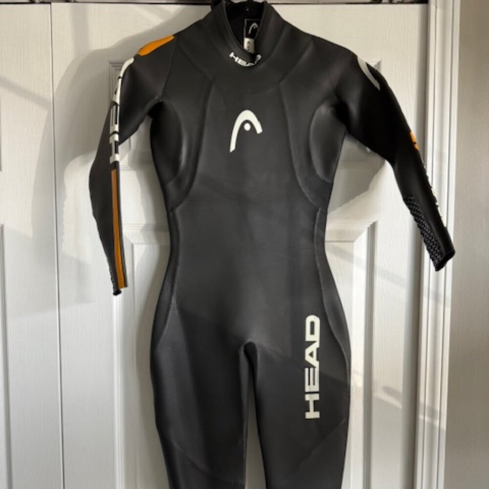 Authentic HEAD Sport Tricomp Women's Full Wetsuit Black Size Medium
